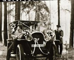 Régi autók eltérő korokból és különféle helyszíneken, 10 db szabadon felhasználható vintage negatív,...