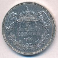 1907KB 5K Ag "Ferenc József" T:2,2-
Adamo K7