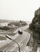 Autóbuszok tétele: 1 db papírkép + 4 db szabadon felhasználható vintage negatív, 6x6 cm