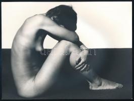 cca 1981 Menesdorfer Lajos (1941-2005) budapesti fotóművész hagyatékából, 6 db vintage fénykép, az e...