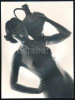 cca 1978 Menesdorfer Lajos (1941-2005) budapesti fotóművész hagyatékából, 7 db vintage fénykép, 12x9...