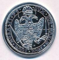 DN "Magyar tallérok utánveretben - Rudolf tallérja 1598" Ag emlékérem tanúsítvánnyal (20g/...