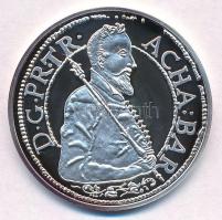 DN "Magyar tallérok utánveretben - Barcsay Ákos tallérja 1659" Ag emlékérem tanúsítvánnyal (20g/0.999/38,6mm) T:PP kis patina