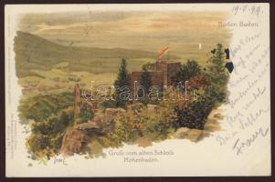 1899 Baden-Baden Litho