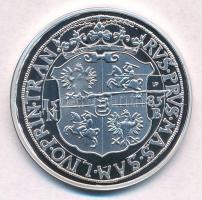 DN "Magyar tallérok utánveretben - Báthory István tallérja 1585" Ag emlékérem tanúsítvánny...