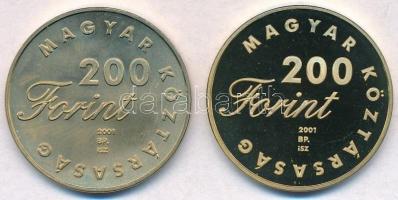 2001. 200Ft "Molnár Ferenc: A Pál utcai fiúk" (2x) T:BU,PP Adamo EM175