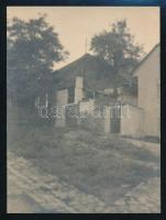 cca 1928 Budapest, Tabán, 6 db fotó (ebből 2 db vintage, 3 db későbbi nagyítás, 1 db mai nagyítás), ...