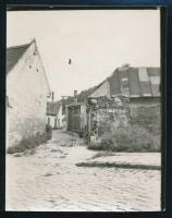 cca 1928 Budapest, Tabán, 6 db fotó (ebből 2 db vintage, 3 db későbbi nagyítás, 1 db mai nagyítás), ...