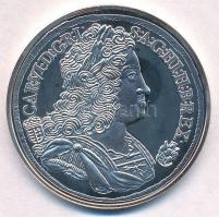 DN "Magyar tallérok utánveretben - III. Károly tallérja 1733" Ag emlékérem tanúsítvánnyal (20g/0.999/38,6mm) T:PP