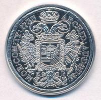 DN "Magyar tallérok utánveretben - III. Károly tallérja 1733" Ag emlékérem tanúsítvánnyal ...
