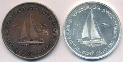 Lapis András (1942-) 1987. "MÉE Székesfehérvár - A magyarhoni vitorláshajózók első földkörüli ú...