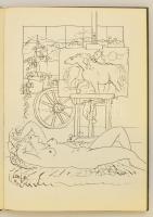 Reich Károly: Rajzok Nagy László "Két sörényes" c. verséhez. Bp., 1968, Kossuth Nyomda. Ki...