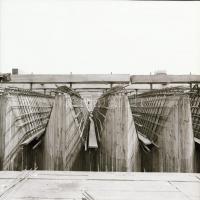 cca 1971 Budapest, a Moszkva tér átalakulása, 4 db szabadon felhasználható vintage negatív, 6x6 cm