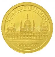 Cook-szigetek 2012. 1$ Au "Budapest Parlament" (0.5g/0.999) T:PP
Cook Islands 2012. 1 Dol...