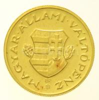 1946. 1Ft Au Mini veret (0.5g/0.999) T:BU Hungary 1946. 1 Forint Au (0.5g/0.999) C:BU
