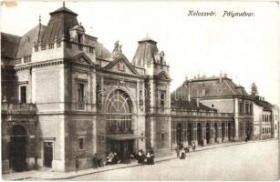 Kolozsvár, Cluj; vasútállomás / Bahnhof / railway station (EK)