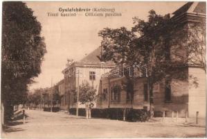 Gyulafehérvár, Karlsburg, Alba Iulia; Tiszti kaszinó / officers&#039; casino (fl)