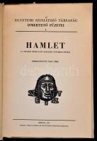 Hamlet. A szegedi bemutató századik évfordulójára. Szerk.: Paku Imre. Szeged, 1941, Szeged Városi Ny...