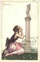 Italian art postcard. Anna & Gasparini 535-5. s: Busi (EK)