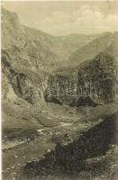 Bucsecs-hegység, Butschetsch, Bucegi (Brassó mellett); Malajester-szoros / Malajester Schlucht / mountains, gorge