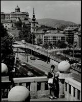 cca 1970 Budapest, A Királyi Vár közelről több oldalról  6 db igényes, nagyméretű fotó 30x24 cm