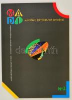 1998 a MADI művészeti folyóirat 1. évf. 2. lapszáma, számos érdekes írással, papírkötésben