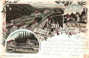 33 db RÉGI képeslap, főleg magyar városok, közte pár jobb lap (Tobelbad, Bród, Nagybocskó, Clara War...