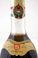 1975 Tokaji aszú, 5 puttonyos, névre szóló címkével, 0,5 l