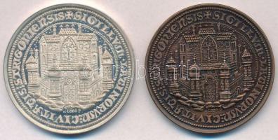 Kutas László (1936-) / Lebó Ferenc (1960-) 1992. "MÉE XXII. Vándorgyűlése Esztergom" Ag és...