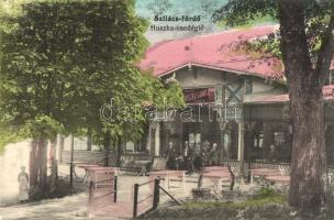 Szliács-fürdő, Kupele Sliac; Huszka Samu vendéglője. Kerekes Mikó kiadása / restaurant (EB)