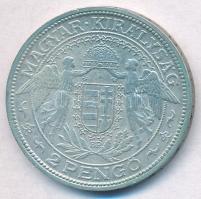 1938. 2P Ag "Madonna" T:2,2- 
Adamo P7