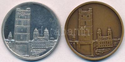 Csúcs Viktória (1934-) 1970. "Budapesti Éremgyűjtők Vándorgyűlése - Debrecen" Ag és Br eml...