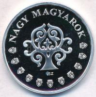 ifj. Szlávics László (1959-) 2011. "Nagy Magyarok / Hunyadi Mátyás 1458-1490" jelzett Ag e...