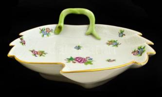 Herendi Eton mintás kínáló, kézzel festett, hibátlan, jelzett, 24×20 cm