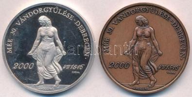 Csóka Zsuzsanna (1962-) 2000. "Medgyessy Ferenc / MÉE 40. Vándorgyűlése Debrecen" Ag és Br...