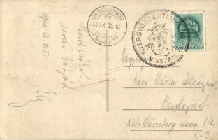 1940 Gyergyószentmiklós, Gheorgheni; bevonulás, Országzászló avatás / entry of the Hungarian troops,...