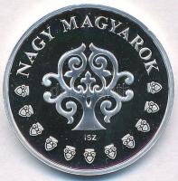 ifj. Szlávics László (1959-) 2011. "Nagy Magyarok / Kossuth Lajos 1802-1894" jelzett Ag em...