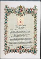 Trianon levélzáró összeállítás dossziéban