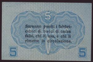 Olaszország/Velence/osztrák-magyar megszállás 1918. 5c T:I