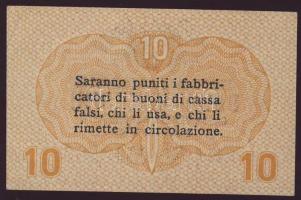 Olaszország/Velence/osztrák-magyar megszállás 1918. 10c T:I