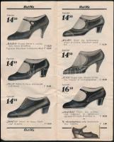 1932 Két képes cipő árjegyzék. Del-ka, Fenyves áruház