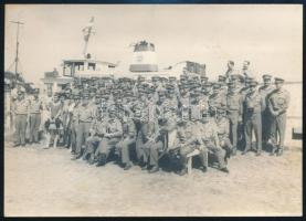 1968 a Magyar Katonazenekar tagjainak vendégfellépése az NDK-ban3 db fotó + 1 db foltos emléklap