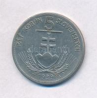 Szlovákia 1939. 5K Ni T:2,2- karc
Slovakia 1939. 5 Korun Ni C:XF,VF scratched
Krause KM#2