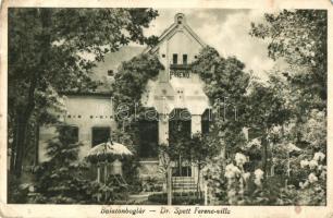 Balatonboglár, Dr. Spett Ferenc villa