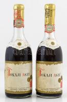 1964 Tokaji aszú, 5 és 4 puttonyos, 2 db bontatlan palack, Monimpex export, 0,5 l