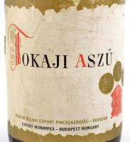 1964 Tokaji aszú, 5 és 4 puttonyos, 2 db bontatlan palack, Monimpex export, 0,5 l