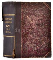 cca 1880-1930 Rendeletek tára. Jogszabálygyűjtemények. Összesen 14 kötet, 14 év. Korabeli aranyozott...