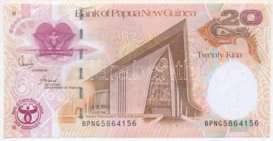 Pápua Új-Guinea 2008. 20K "35 éves a Pápua Új-Guinea Bank" emlékkiadás T:I,I-
Papua New G...