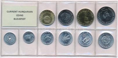 1986. 2f-20Ft (10xklf) érmés forgalmi sor fóliatokban T:1
Adamo FO19