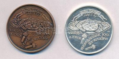 Fritz Mihály (1947-) 1988. "20 éves a MÉE Fejér megyei Szervezete / Veretett a törökök kivonulá...